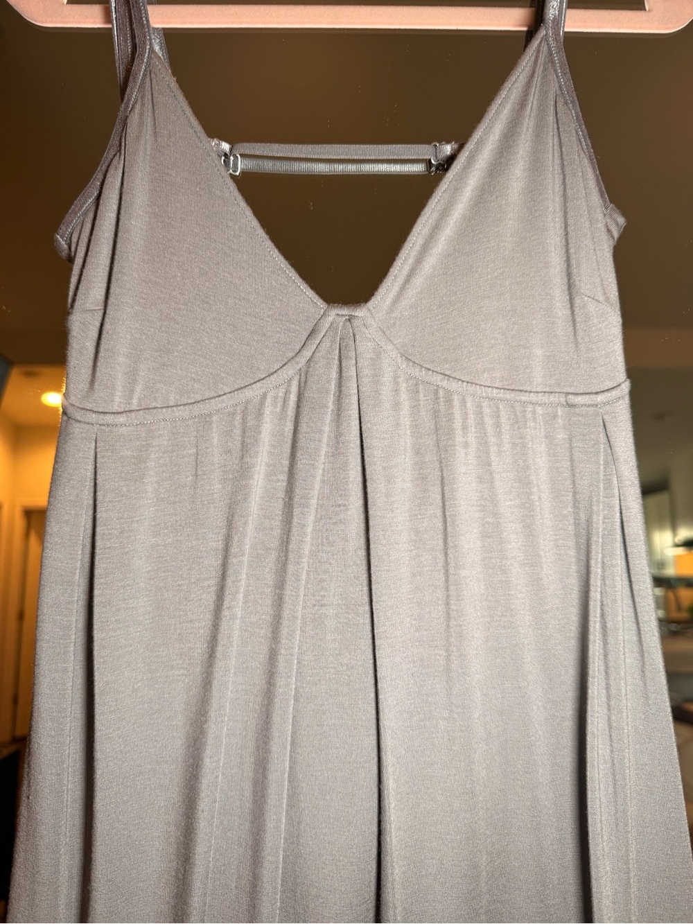 Joah Brown NWOT Cowl Back Mini Dress Shadow - Picture 7 of 13